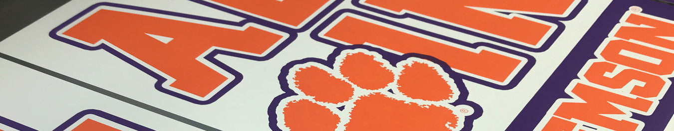 Clemson Tigers Poster Art Prints