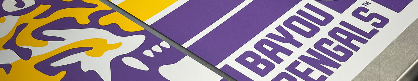 LSU Tigers Poster Art Prints
