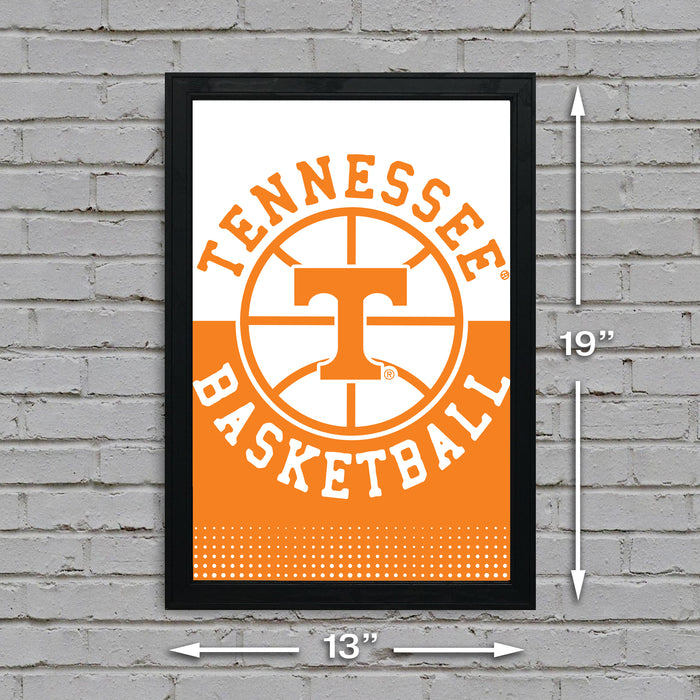 Limited Edition Tennessee Basketball Poster - Tennessee Volunteers Poster Art - 13x19"