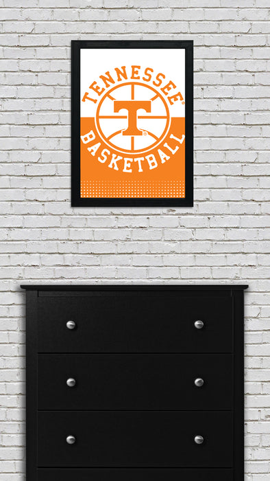 Limited Edition Tennessee Basketball Poster - Tennessee Volunteers Poster Art - 13x19"