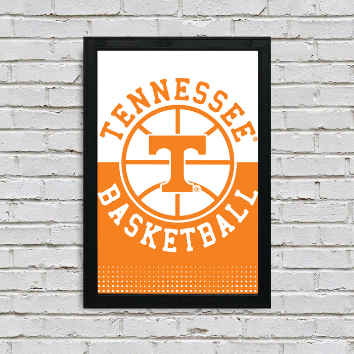 Limited Edition Tennessee Basketball Poster - Tennessee Volunteers Poster Art - 13x19"