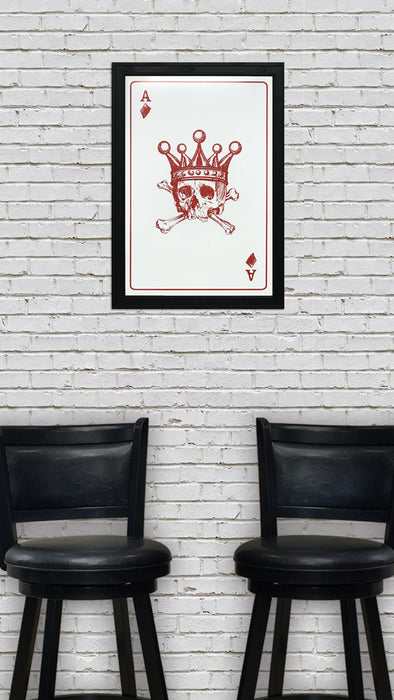 Limited Edition Ace of Diamonds Art Print / Poster - 13x19"