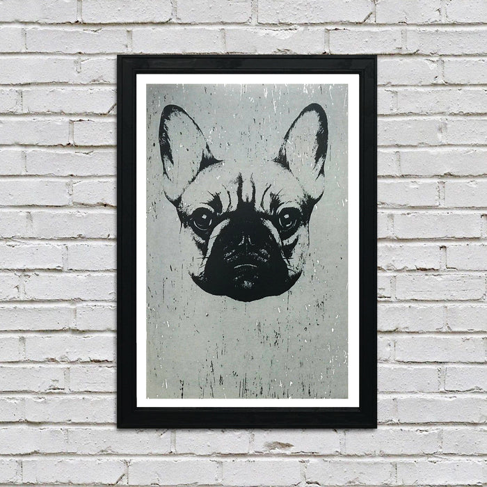 Limited Edition French Bulldog Art Poster / Print - 13x19"