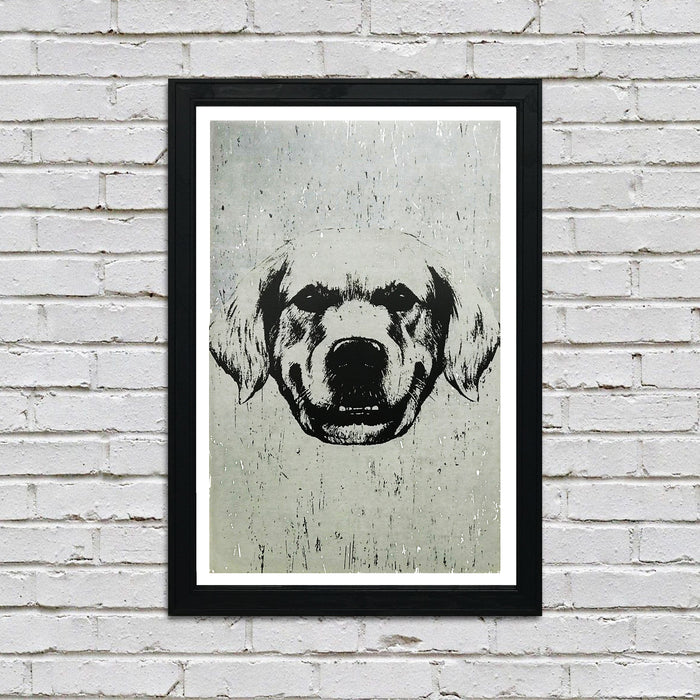 Limited Edition Golden Retriever Art Print / Poster - 13x19"