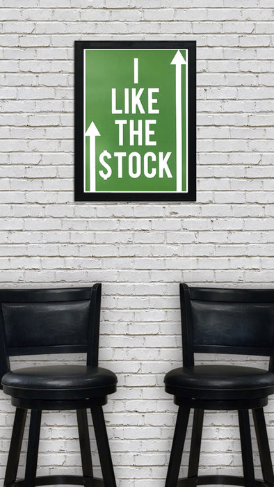 Limited Edition I Like The Stock - Reddit Apes Art Print / Poster - 13x19"