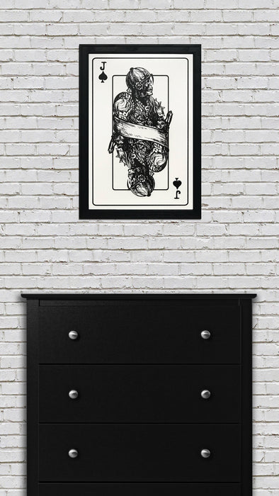 Limited Edition Jack of Spades Poster Art Print - 13x19"