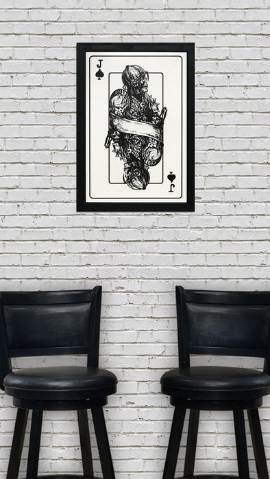 Limited Edition Jack of Spades Poster Art Print - 13x19"