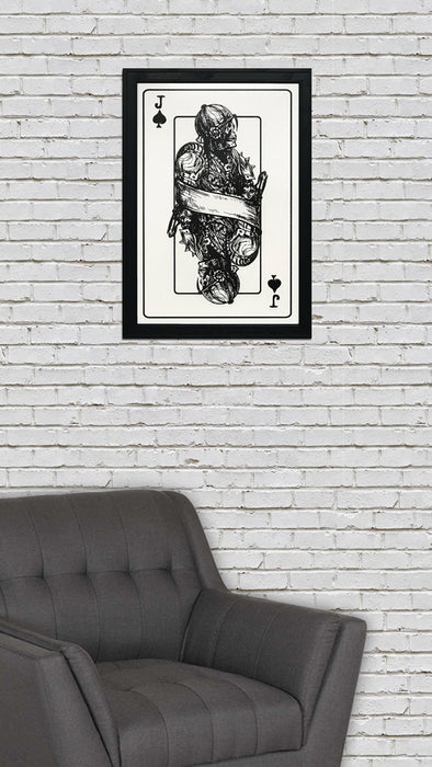 Limited Edition Jack of Spades Poster Art Print - 13x19"