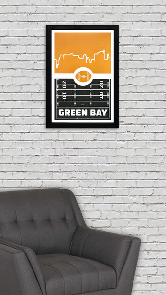 Green Bay Packers Canvas Art Print