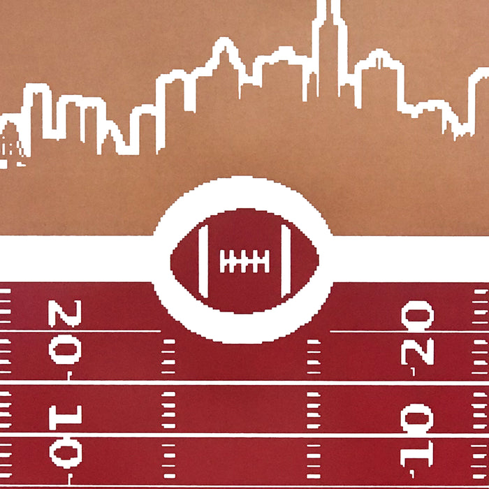 Limited Edition San Francisco 49ers Poster Art - Retro Print 13x19"