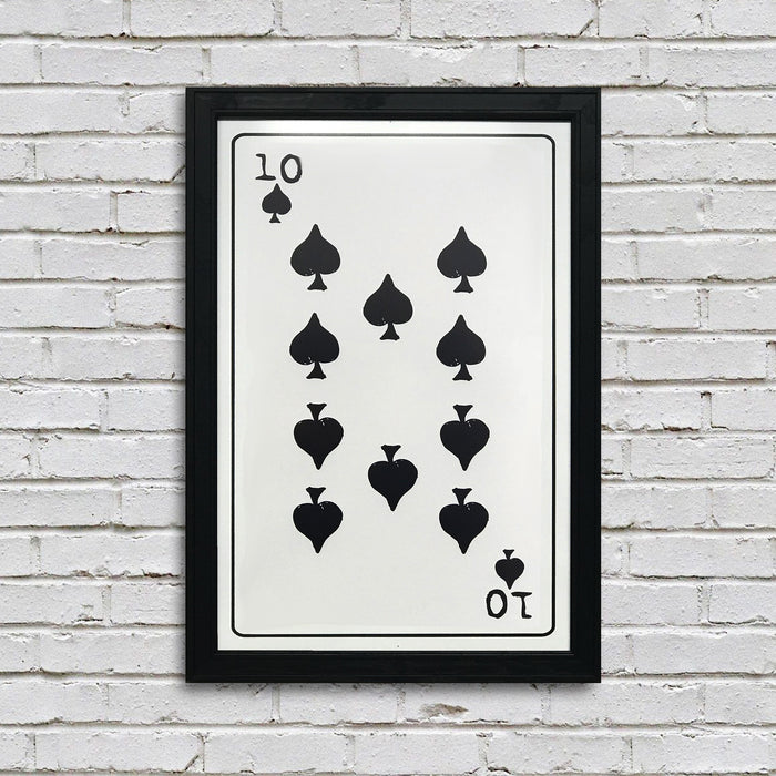 Limited Edition 10 of Spades Art Print / Poster - 13x19"