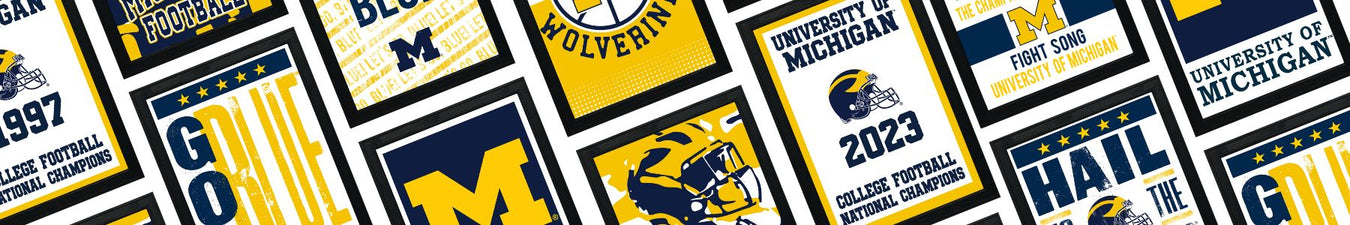 Michigan Wolverines Poster Art Prints
