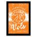 The image is a framed poster featuring the logo and text for the Tennessee Titans basketball team.