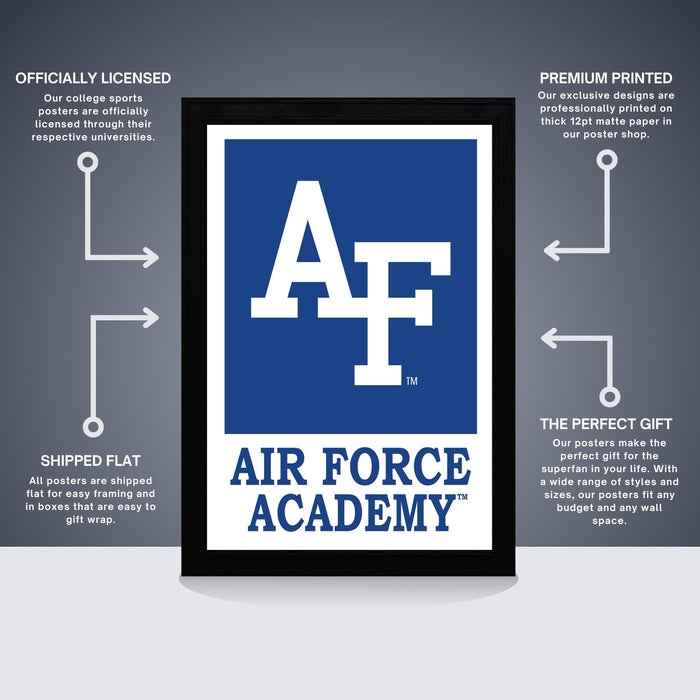 a picture of an air force academy sign