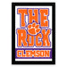 The image is a framed poster featuring the logo and name of the college football team, The Rock, which is associated with the University of South Carolina.