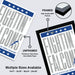 The image is a promotional poster for the United States Air Force Academy, featuring the words "FIGHTIN' ICONS" and "FIGHTIN' FALCONS" prominently displayed. The poster is framed and unframed, with the framed version labeled as "FRAMED High Quality MDF Frames". The poster is available in multiple sizes, including 11x17, 13x19, 18x24, and 24x36", and is printed on 12pt heavy duty matte paper.