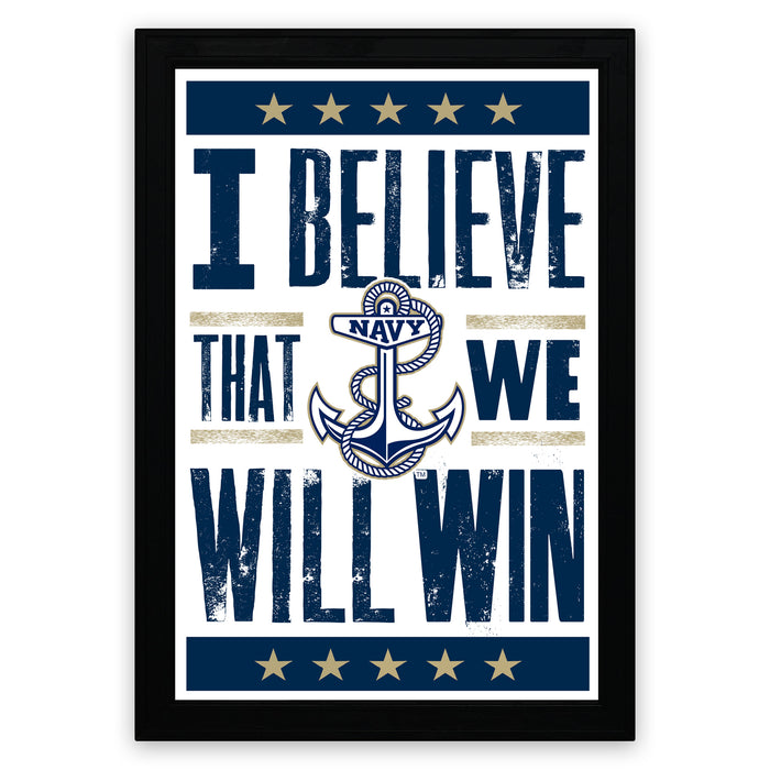 I believe that we will win