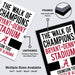 The image is a framed poster advertising a walk of champions event at the Bryant-Denny Stadium in Alabama. The poster features the text "The walk of champions" and "Bryant-Denny Stadium" along with the university's logo. The poster is framed and labeled as "FRAMED High Quality MDF Frames". The poster is available in multiple sizes, including 11x17, 13x19, 18x24, and 24x36" frames.