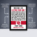 The image is a poster for the University of Utah's fight song, featuring a message about being a Utah fan and fighting for the university.