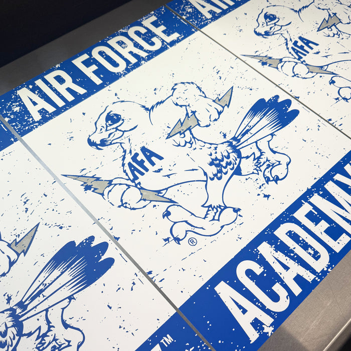 Limited Edition Air Force Falcons Vintage Mascot Poster Art Print - 13x19"