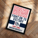 The image is a framed poster with text and a bulldog logo, promoting Gonzaga University's fight for victory.