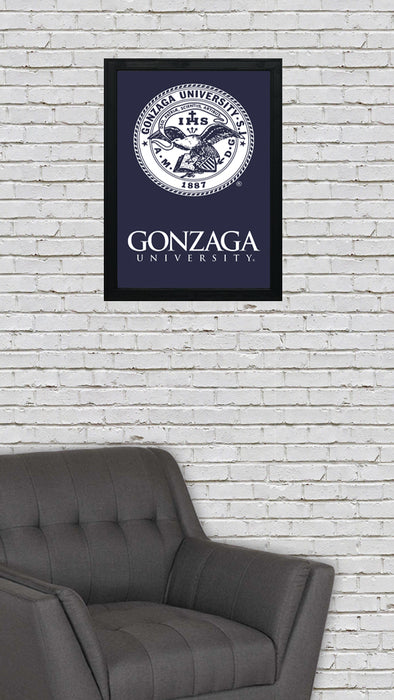 Limited Edition Gonzaga Bulldogs School Seal Poster - 13x19"