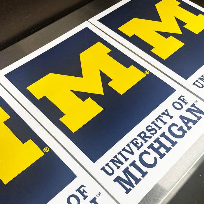 Limited Edition University of Michigan Poster Art Print - 13x19"