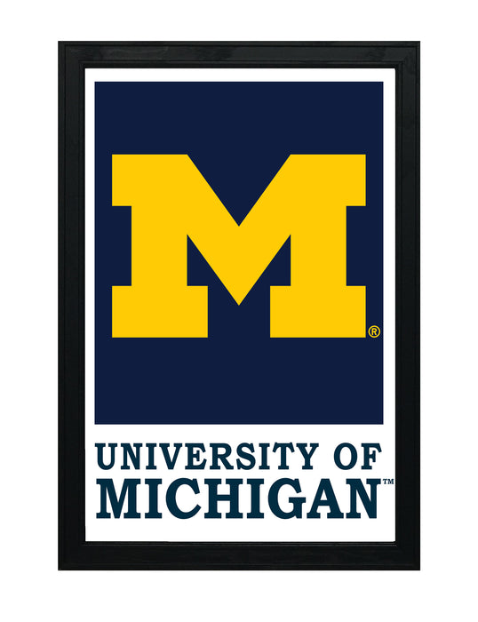 Limited Edition University of Michigan Poster Art Print - 13x19"