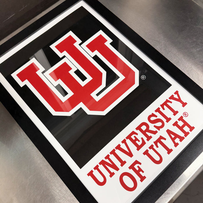 Limited Edition University of Utah Poster Print Art - 13x19"