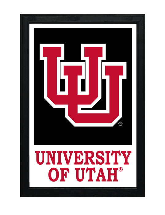 Limited Edition University of Utah Poster Print Art - 13x19"