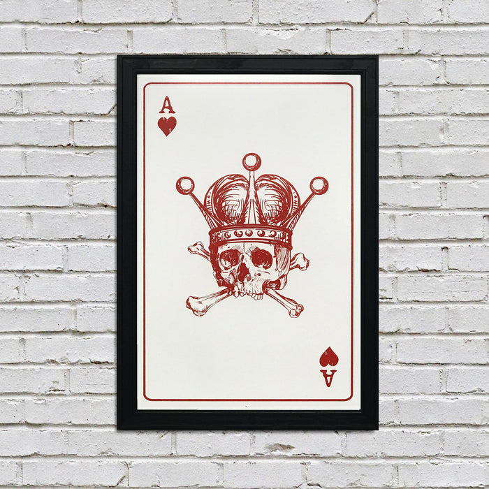 Limited Edition 4 of a Kind - Aces Poster Art - 13x19"