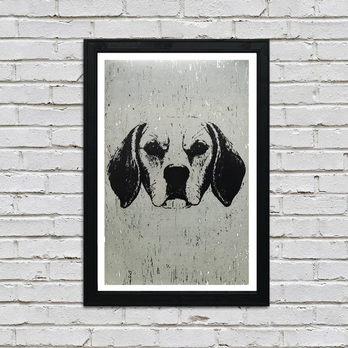 Limited Edition Beagle Art Poster / Print - 13x19"