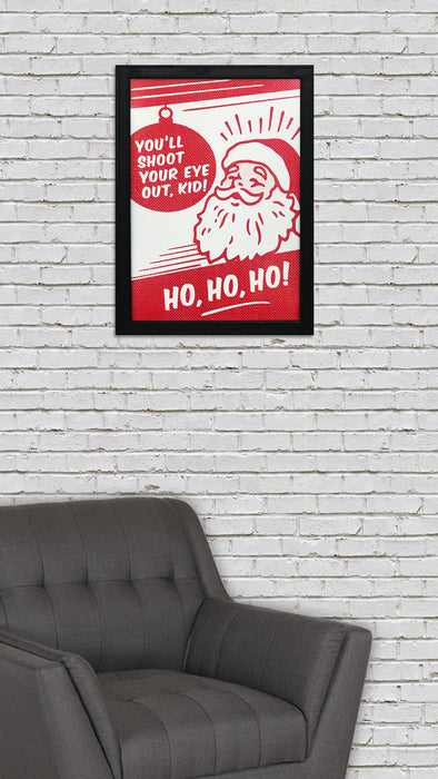 Limited Edition A Christmas Story You'll Shoot Your Eye Out Kid Poster Art Print - 13x19"