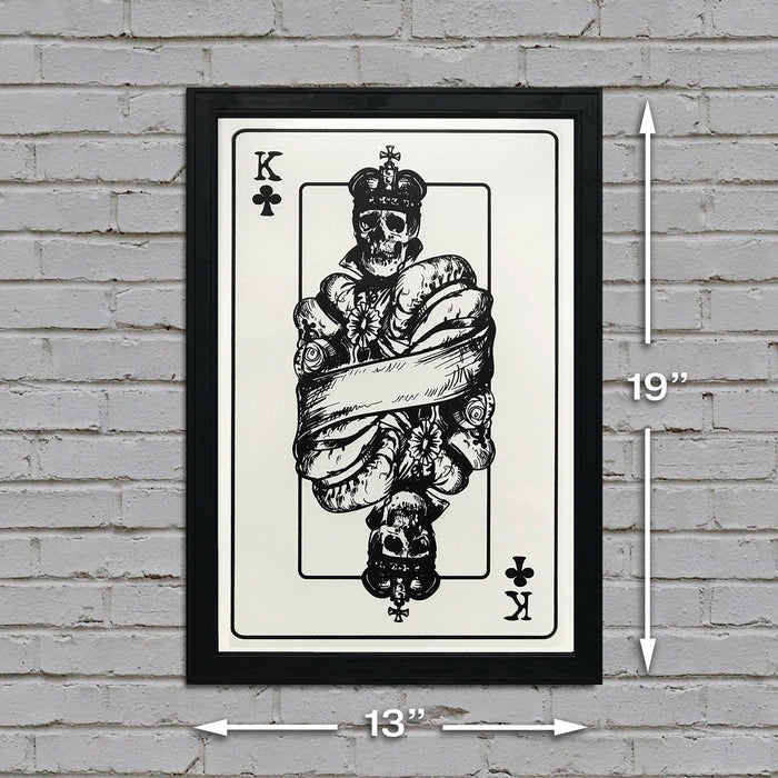 Limited Edition King of Clubs Poster Art Print - 13x19"